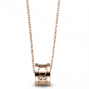 Collier Gucci Icon or rose