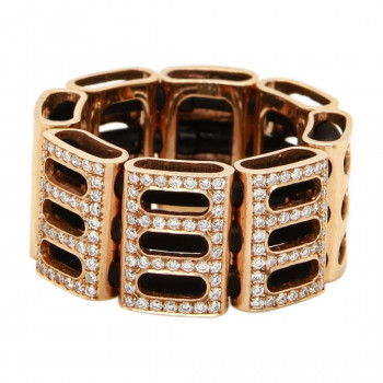 Bague Or Rose, Caoutchouc...