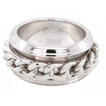 Bague Piaget or gris