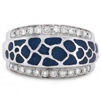 Bague Korloff Or Gris et...