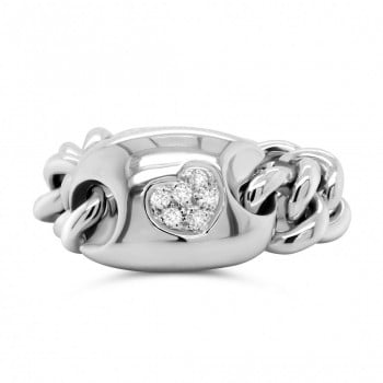 Bague Monzeglio Coeur Or...