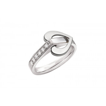 Bague Lilistone or gris...