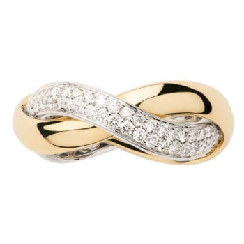 Bague Poiray Tresse Moyen...