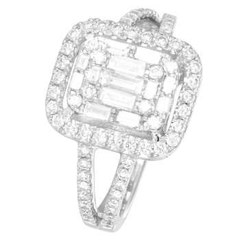 Bague Verhoeven Or Gris et...