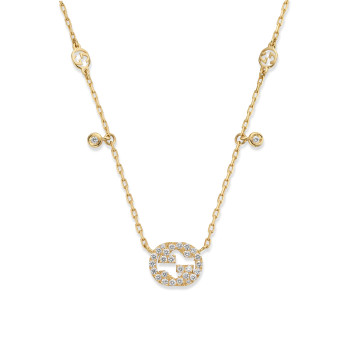 Collier Gucci Interlocking...