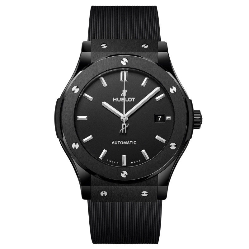 Chronographe Hublot Classic Fusion - 45mm - Cadran Noir Or Rose - Occasion