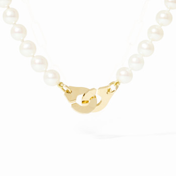 Collier Dinh Van Perles...