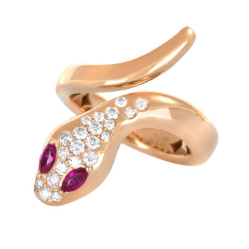 Bague Verhoeven Serpent Or...