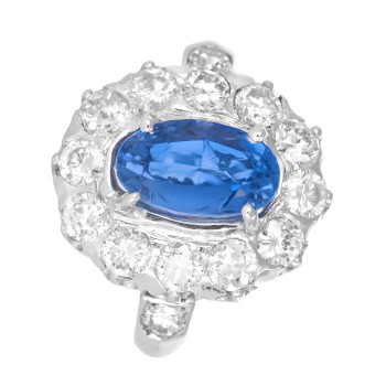 Bague Pompadour Or Gris,...