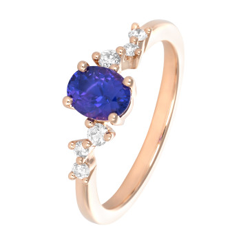 Bague Verhoeven Or Rose,...