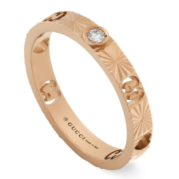 Bague Gucci Icon Coeur Or...