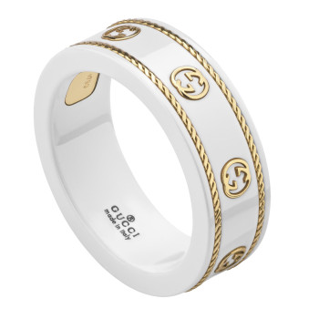 Bague Gucci Icon Or Jaune...