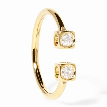 Bague dinh van Le cube Or...