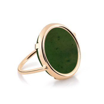 Bague GINETTE NY Jade Disc...