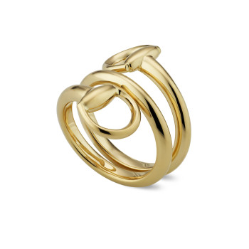 Bague Gucci Horsebit Or Jaune