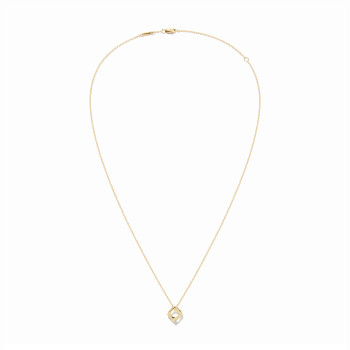 Collier dinh van Le Pavé PM, Or jaune