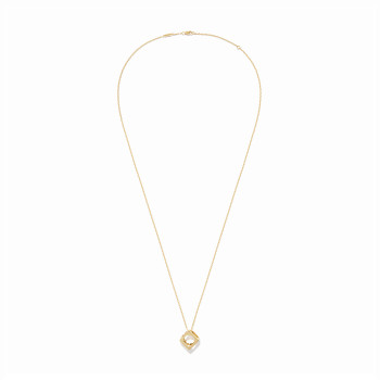 Collier dinh van Le Pavé MM, Or jaune