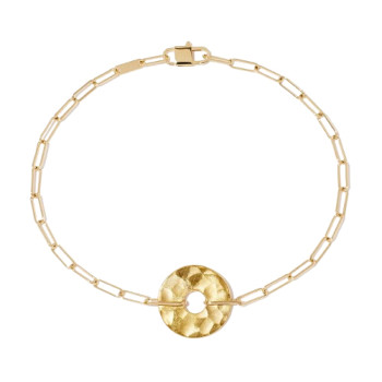 Bracelet dinh van Pi 14mm, Or jaune