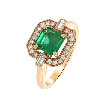 Bague Verhoeven Or Rose,...