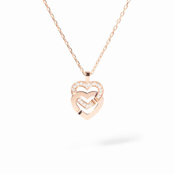Pendentif sur chaîne Double...