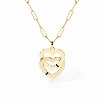 Pendentif sur chaîne Double...