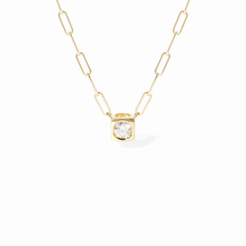 Collier dinh van Le Cube...