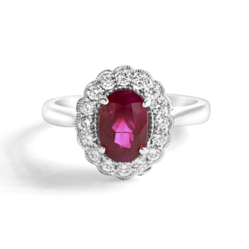 Bague Verhoeven Or Gris,...