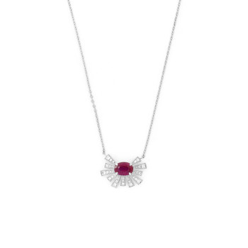 Collier Verhoeven Or blanc,...