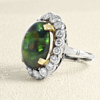 Bague Pompadour Or Gris...