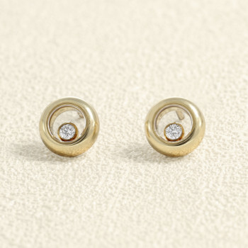 Puces d'oreilles Chopard...