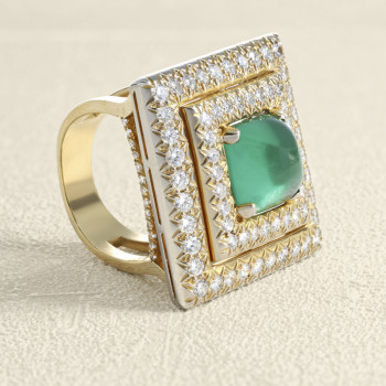 Bague Broche Or Jaune,...