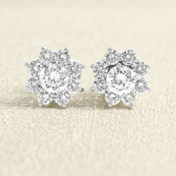 Boucles d'oreilles clous Or...