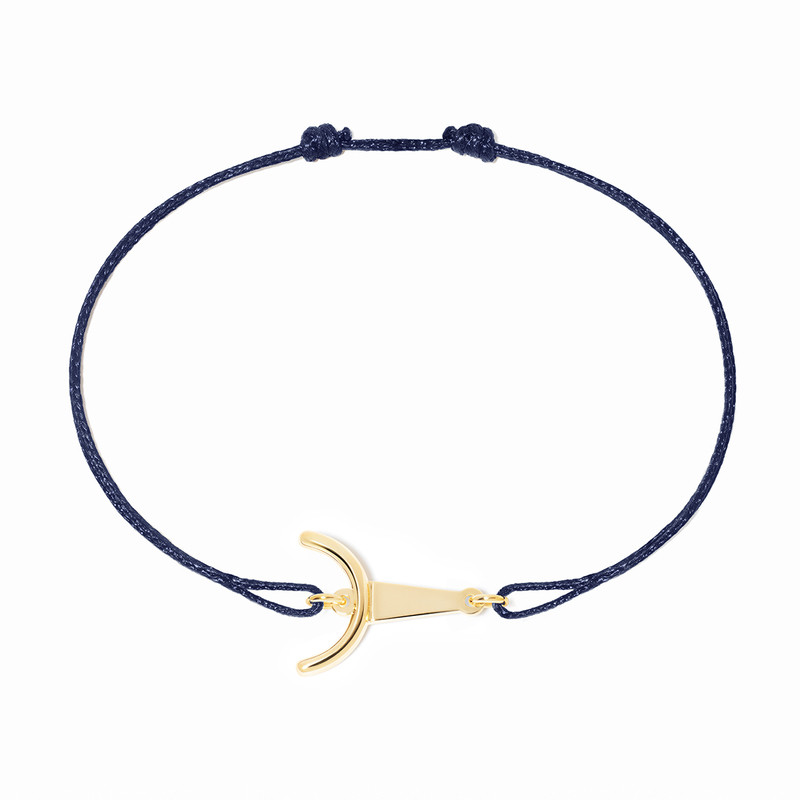 Bracelet cordon dinh van Les Signes Taureau Or jaune