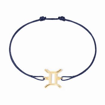 Bracelet cordon dinh van Les Signes Gémeaux Or jaune