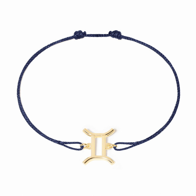 Bracelet cordon dinh van Les Signes Gémeaux Or jaune