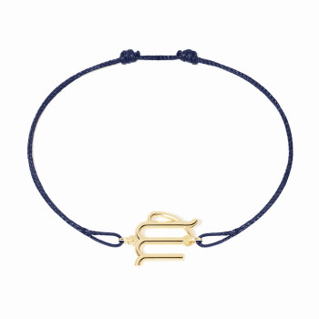 Bracelet cordon dinh van Les Signes Vierge Or jaune