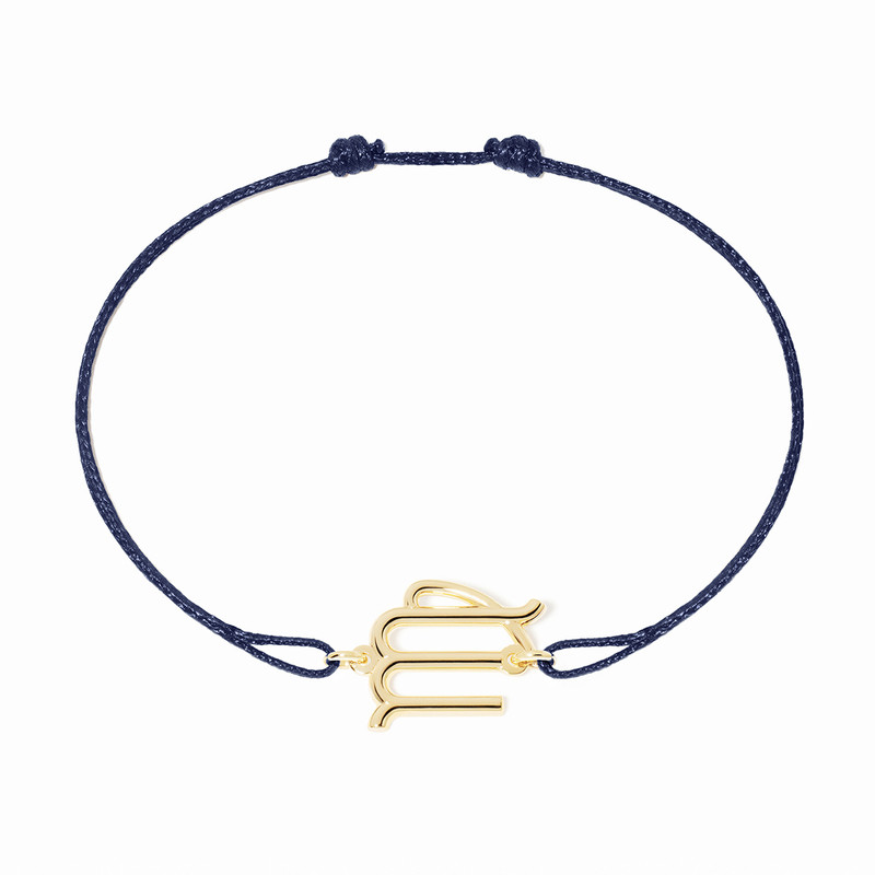 Bracelet cordon dinh van Les Signes Vierge Or jaune