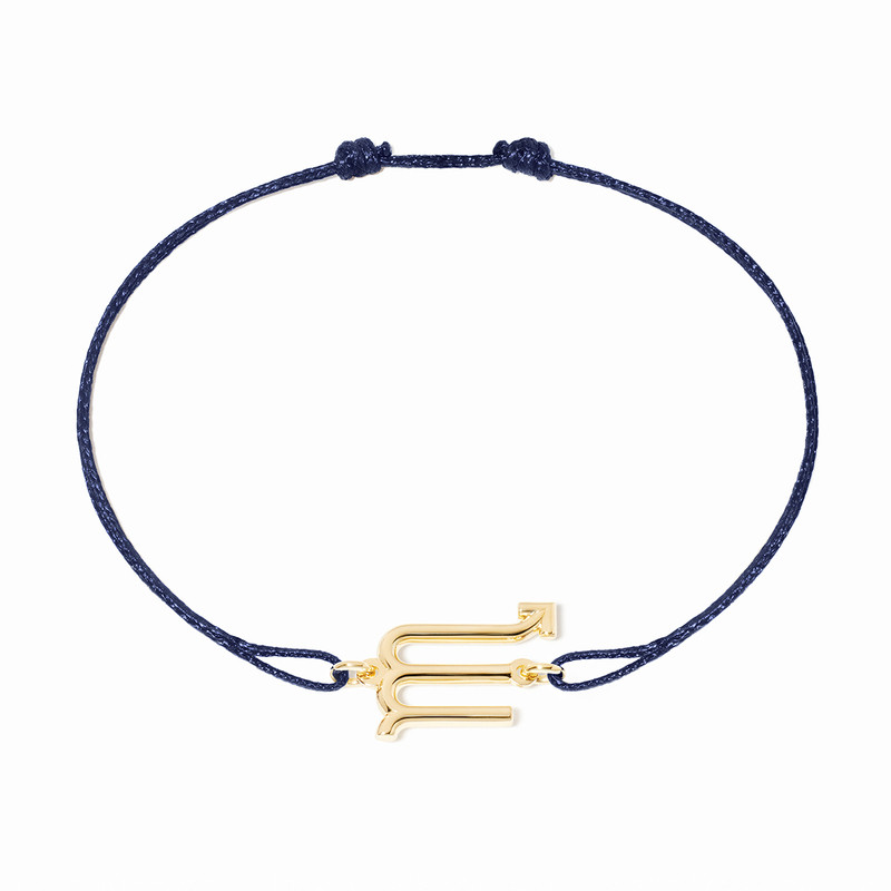 Bracelet cordon dinh van Les Signes Scorpion Or jaune
