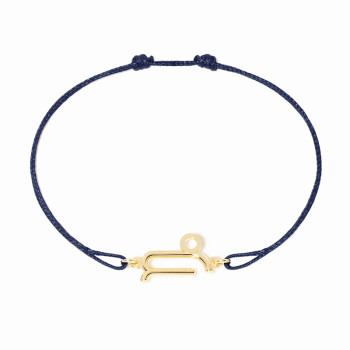 Bracelet cordon dinh van Les Signes Capricorne Or jaune