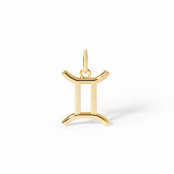 Pendentif dinh van Les Signes Gémeaux petit modèle Or jaune