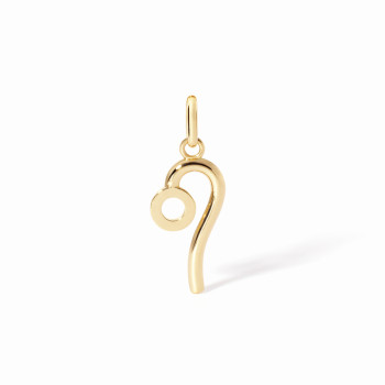 Pendentif dinh van Les Signes Lion petit modèle Or jaune