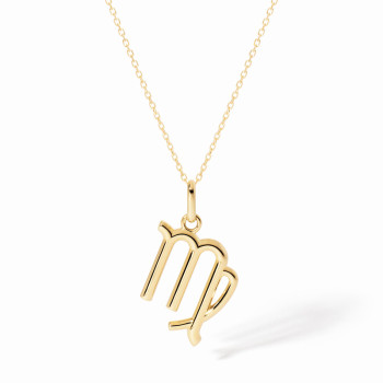 Pendentif dinh van Les Signes Vierge petit modèle Or jaune