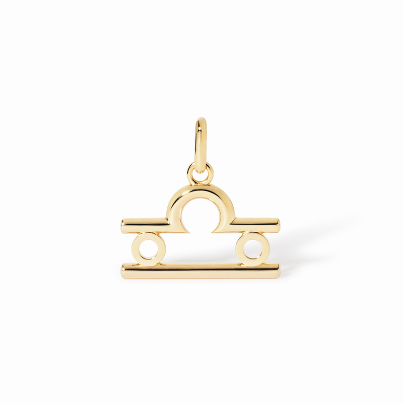 Pendentif dinh van Les Signes Balance petit modèle Or jaune