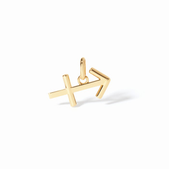 Pendentif dinh van Les Signes Sagitaire petit modèle Or jaune