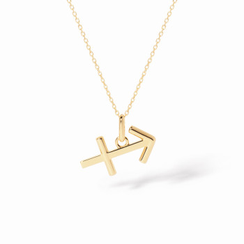 Pendentif dinh van Les Signes Sagitaire petit modèle Or jaune