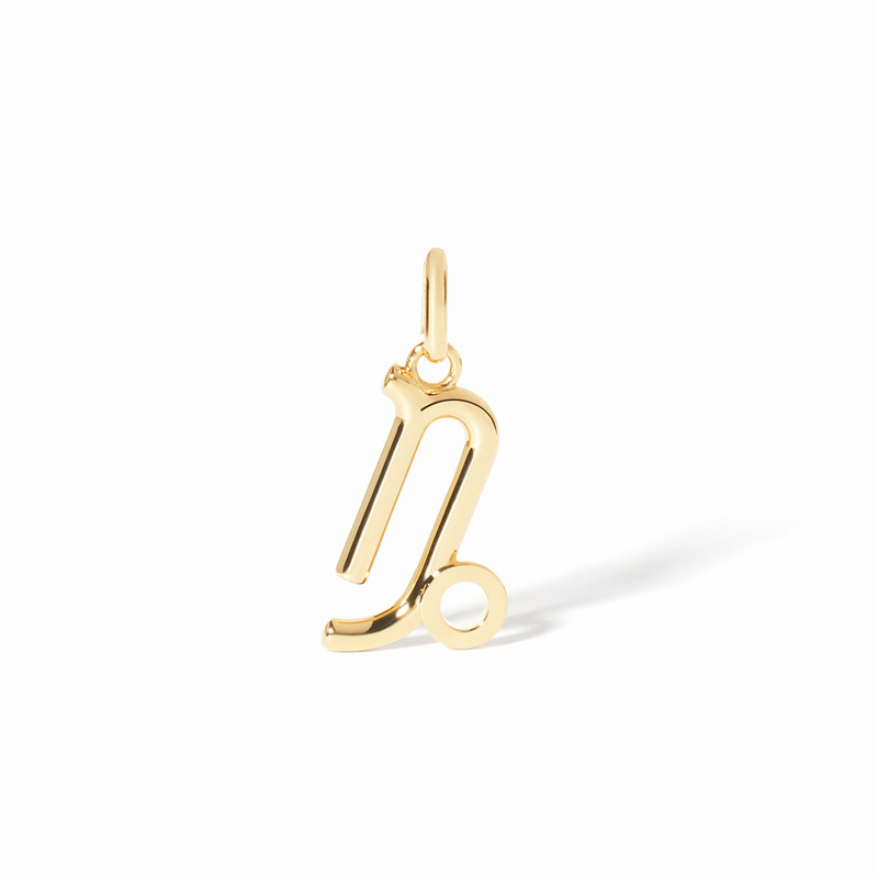 Pendentif dinh van Les Signes Capricorne petit modèle Or jaune