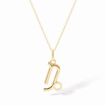 Pendentif dinh van Les Signes Capricorne petit modèle Or jaune