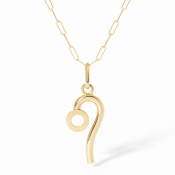 Pendentif dinh van Les Signes Lion grand modèle Or jaune
