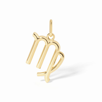 Pendentif dinh van Les Signes Vierge grand modèle Or jaune