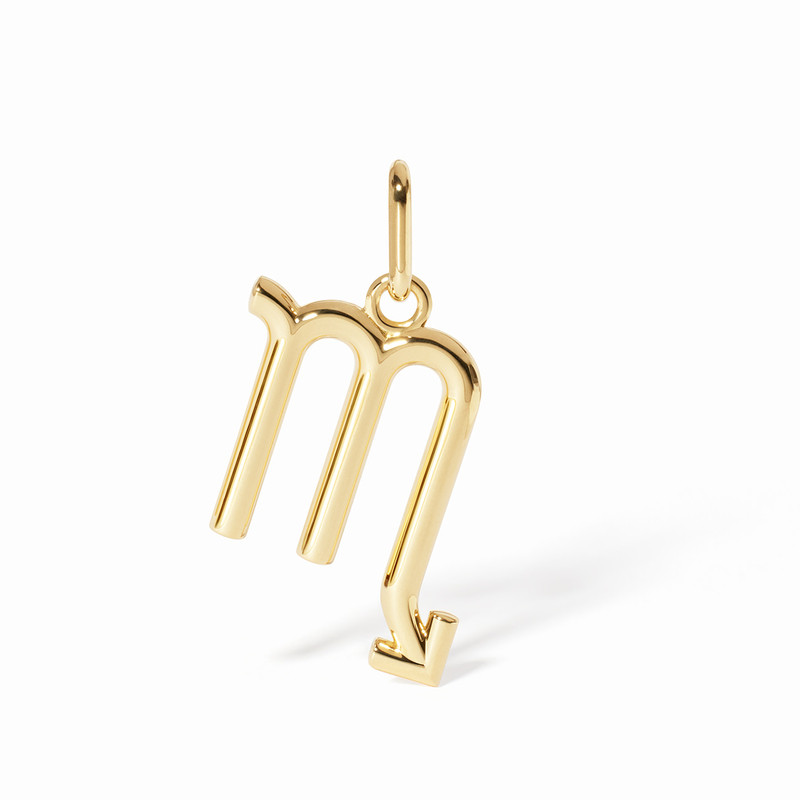 Pendentif dinh van Les Signes Scorpion grand modèle Or jaune